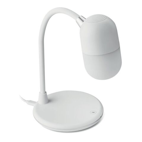 Wireless charging lamp speaker white | Without Branding | not available | not available | not available