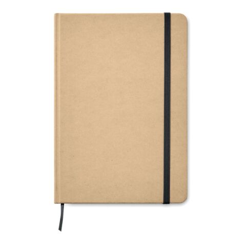 A5 recycled notebook 80 lined sheets black | Without Branding | not available | not available
