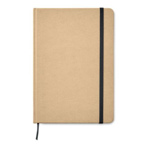 A5 recycled notebook 80 lined sheets black | Without Branding | not available | not available