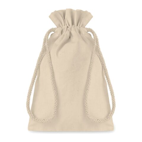 Beige cotton draw cord bag beige | Without Branding | not available | not available | not available
