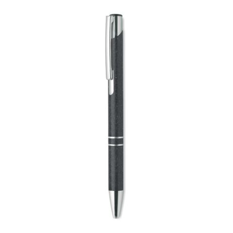 Wheat straw &amp; ABS push ball pen black | Without Branding | not available | not available