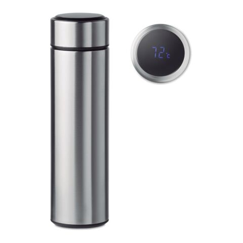 Bottle with touch thermometer