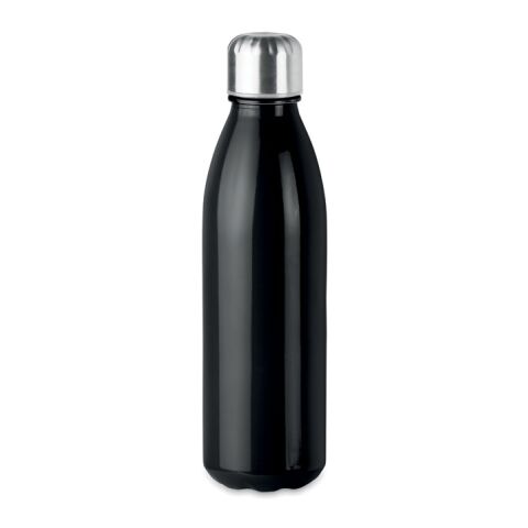 Glass drinking bottle 650ml black | Without Branding | not available | not available | not available