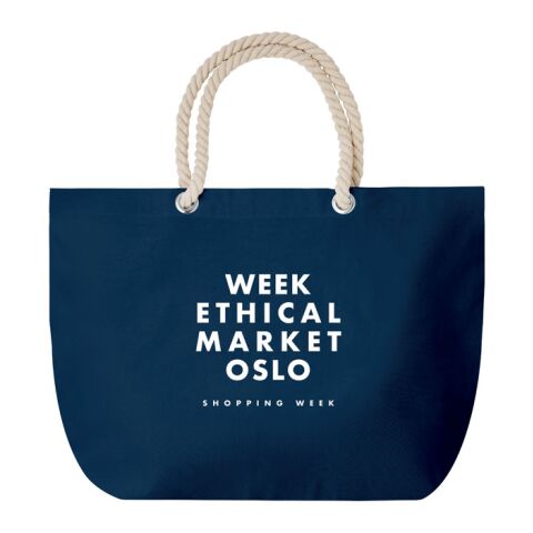 Beach bag with cord handle