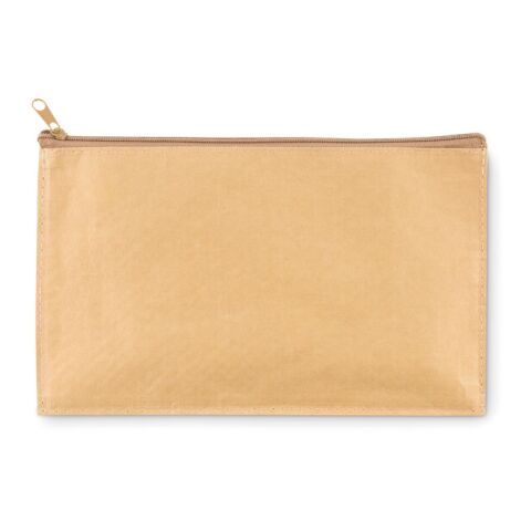 Woven paper pencil case beige | Without Branding | not available | not available | not available