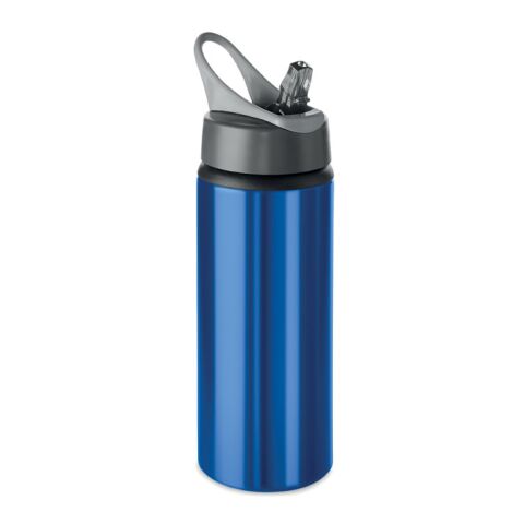 Aluminium bottle 600 ml with foldable mouth piece blue | Without Branding | not available | not available | not available