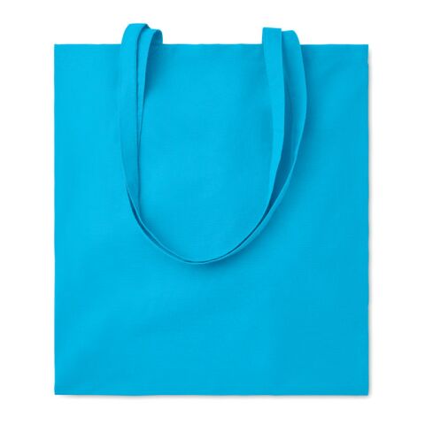 180gr/m² cotton shopping bag turquoise | No Branding | not available | not available | not available