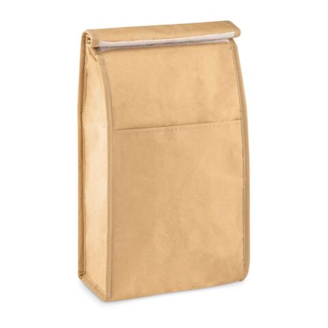 Woven paper 3L lunch bag beige | Without Branding | not available | not available