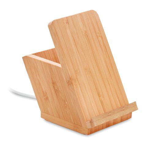 Wireless charger penholder 5W wood | Without Branding | not available | not available