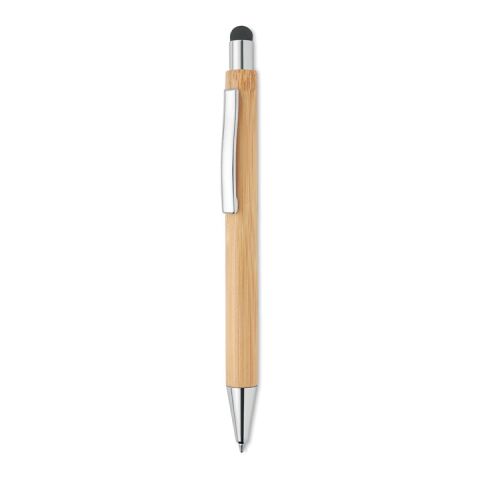 Bamboo stylus pen blue ink wood | Without Branding | not available | not available