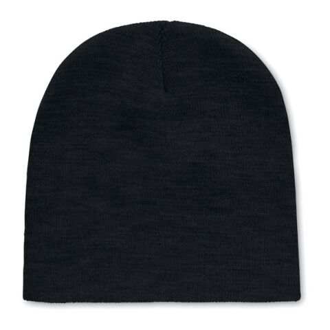 Beanie in RPET polyester black | Without Branding | not available | not available | not available
