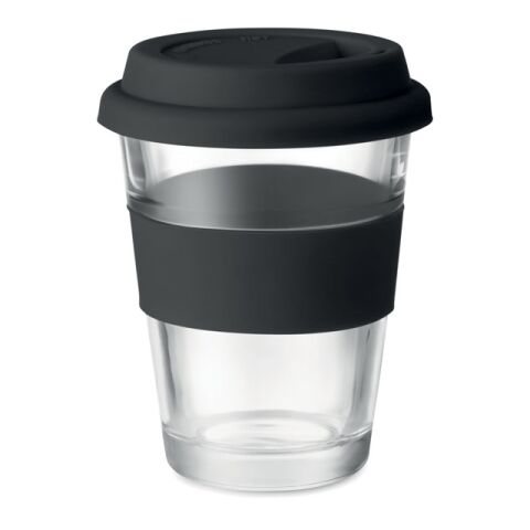 Glass tumbler 350 ml black | Without Branding | not available | not available