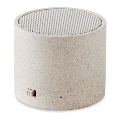 3W speaker in wheat straw/ABS