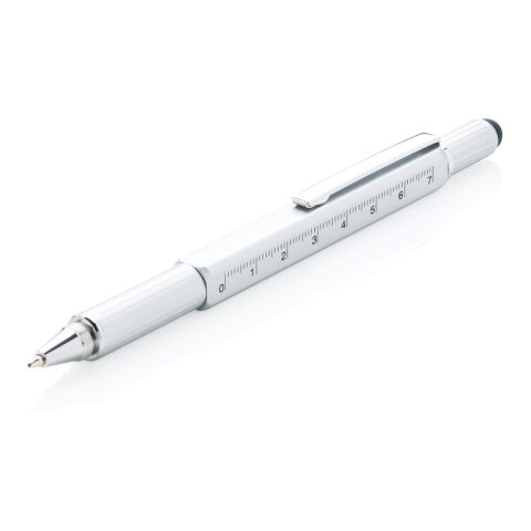 5-in-1 aluminium toolpen grey | No Branding | not available | not available