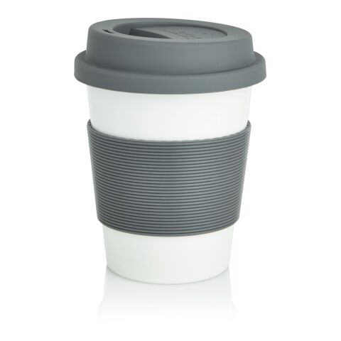 ECO PLA coffee cup grey-white | No Branding | not available | not available