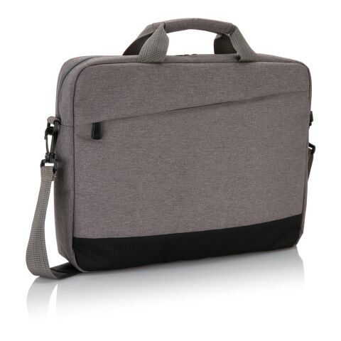 Trend 15” laptop bag grey-black | No Branding | not available | not available | not available