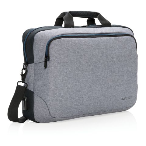 Arata 15” laptop bag grey-black | No Branding | not available | not available