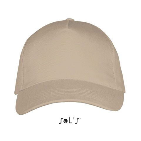Long Beach five panel cap Beige | M