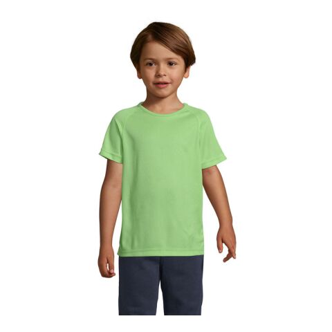 SPORTY KIDS T-SHIRT SPORT Apple Green | 3XL | 1-colour Screen printing | CHEST | 70 mm x 70 mm | not available