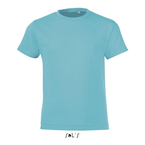 REGENT F KIDS T-SHIRT 150g Atoll Blue | XXL | 1-colour Screen printing | CHEST | 70 mm x 70 mm | not available