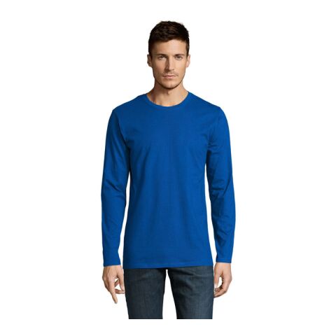 IMPERIAL LSL MEN T-Shirt190 Royal Blue | XL | 1-color Screen Print | CHEST | 100 mm x 100 mm | not available