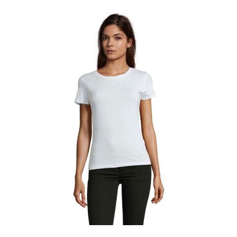 REGENT FIT WOMEN 150g White | S | 1-color Screen Print | CHEST | 100 mm x 100 mm | not available
