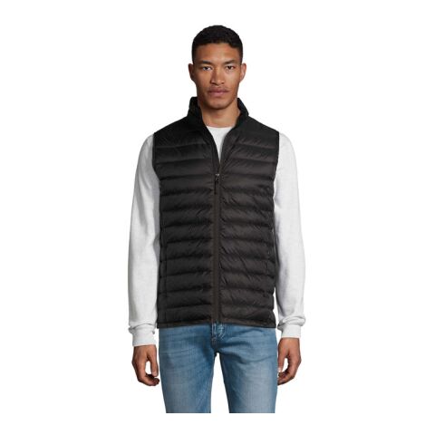 WILSON BW MEN 380T Black | M | Embroidery | CHEST | 100 mm x 40 mm | 40
