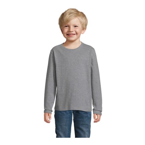 IMPERIAL kids lsl 190g Grey Melange | L | 1-color Screen Print | CHEST | 70 mm x 70 mm | not available