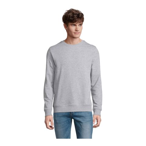 COMET SWEATER 280g Grey Melange 2 | S | 1-color Screen Print | BACK | 280 mm x 400 mm | not available