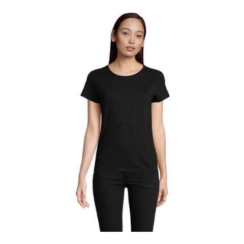 PIONEER WOMEN T-Shirt 175g Deep Black | L | 1-colour Screen printing | CHEST | 100 mm x 100 mm | not available