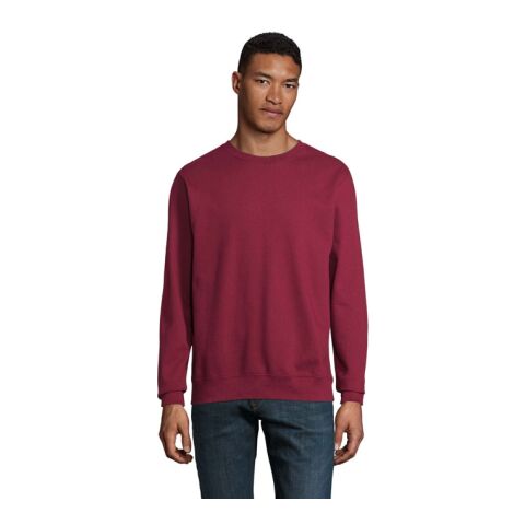 COLUMBIA UNISEX SWEAT SHIRT Burgundy | M | 1-colour Screen printing | ARM RIGHT | 100 mm x 70 mm | not available