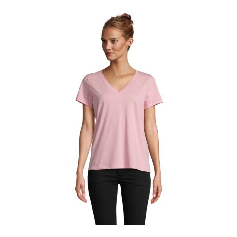 REGENT V T-SHIRT WOMEN Candy Pink | L | No Branding | not available | not available | not available