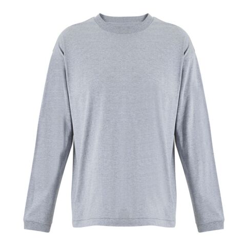 Legacy LSL T-Shirt 220g Marl Grey | S | No Branding