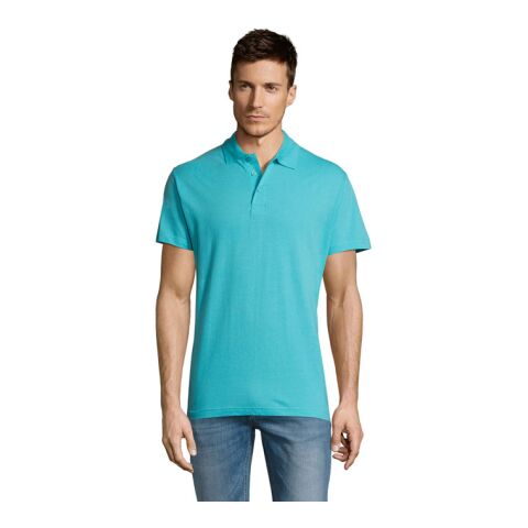 SUMMER II MEN Polo 170g Atoll Blue | XL | 1-color Screen Print | FRONT | 270 mm x 270 mm | not available