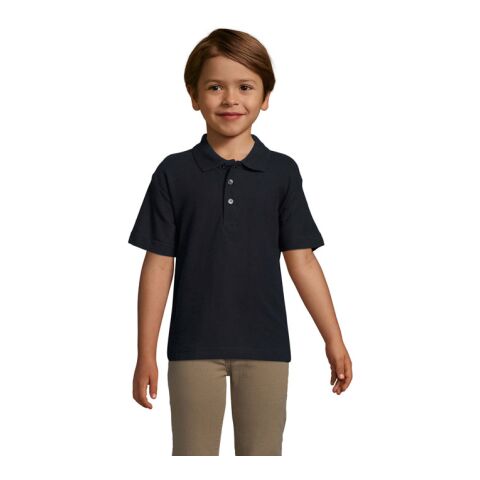 SUMMER II KIDS Polo 170g Navy | XXL | 1-colour Screen printing | ARM LEFT | 60 mm x 50 mm | not available