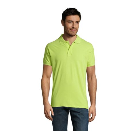 PERFECT MEN Polo 180g Apple Green | XL | 1-color Screen printing | BACK | 280 mm x 400 mm | not available