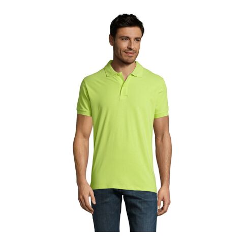 PERFECT MEN Polo 180g Apple Green | XL | 1-color Screen printing | BACK | 280 mm x 400 mm | not available