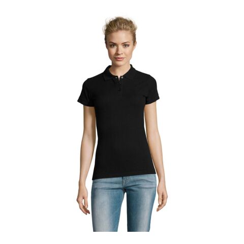 PERFECT WOMEN POLO 180 Black | XXL | 1-colour Screen printing | ARM LEFT | 100 mm x 70 mm | not available