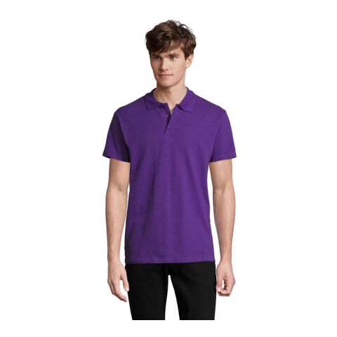 SPRING II MEN Polo 210g Dark Purple | XL | No Branding | not available | not available | not available