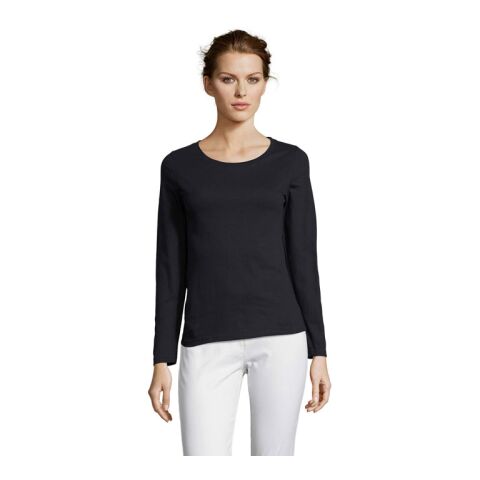 MAJESTIC LG SLEEVE T-SHIRT Navy | XL | 1-color Screen Print | ARM LEFT | 100 mm x 70 mm | not available