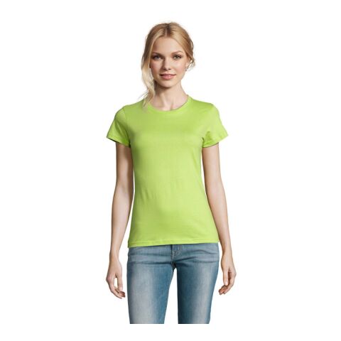 IMPERIAL WOMEN T-Shirt 190g Apple Green | M | 1-colour Screen printing | BACK | 280 mm x 400 mm | not available