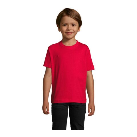 IMPERIAL KIDS T-SHIRT 190 Red | L | 1-color Screen Print | ARM LEFT | 60 mm x 50 mm | not available