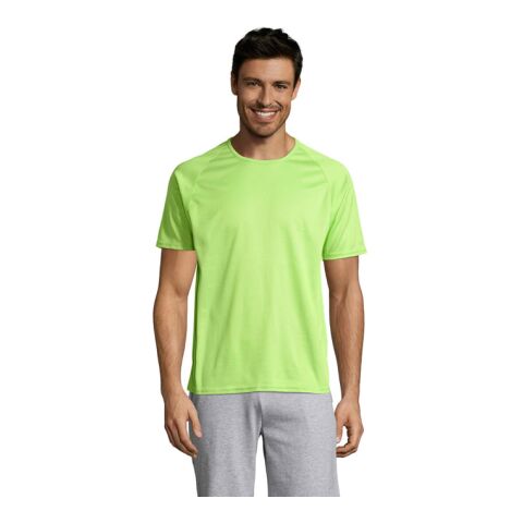 SPORTY MEN T-Shirt Apple Green | M | 1-colour Screen printing | CHEST | 100 mm x 100 mm | not available