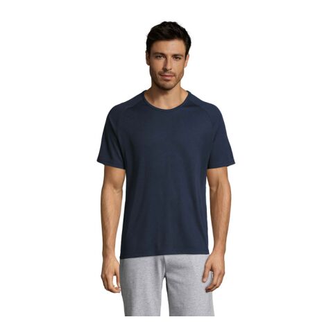 SPORTY MEN T-Shirt French Navy | M | 1-color Screen Print | ARM LEFT | 100 mm x 70 mm | not available