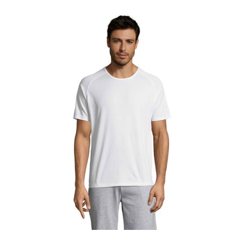 SPORTY MEN T-Shirt White | XL | No Branding | not available | not available | not available