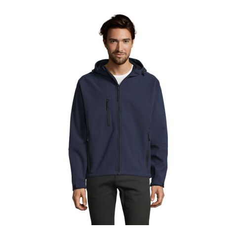 REPLAY men ss jacket 340g French Navy | XL | Embroidery | POCKET | 50 mm x 50 mm | 40