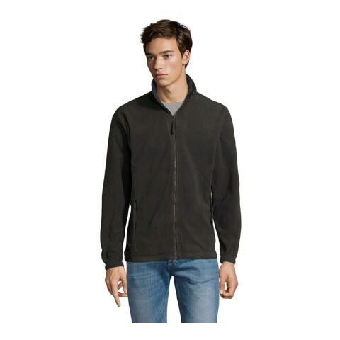 NORTH Zipped Fleece Jacket Charcoal Grey | 3XL | No Branding | not available | not available | not available