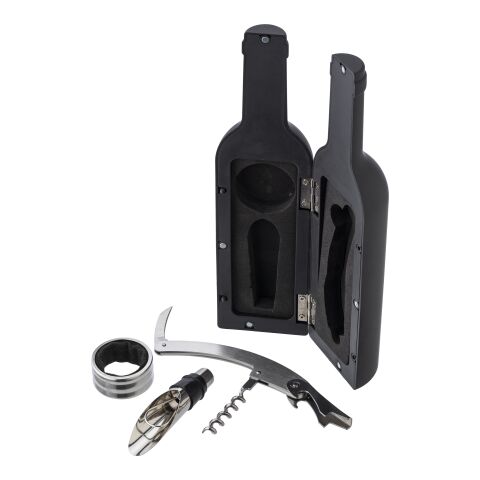 Wine set Kieran, ABS black | No Branding | not available | not available