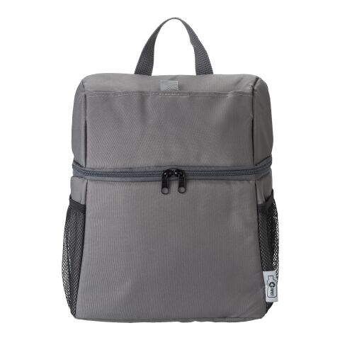 Recycled polyester cooler backpack Elliott grey | No Branding | not available | not available