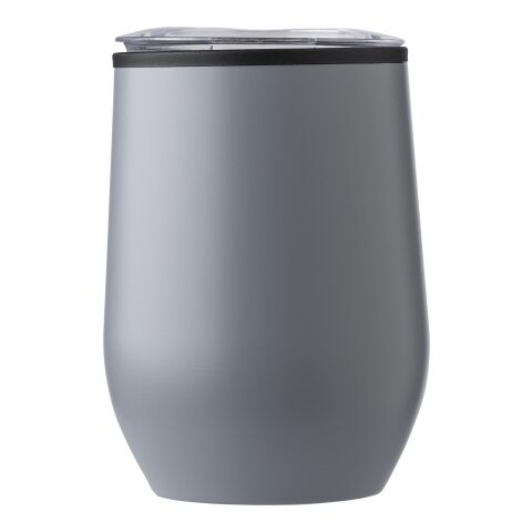 Stainless steel travel mug Zoe grey | No Branding | not available | not available